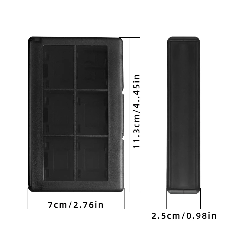 Para Switch juego tarjetero estuche organizador portátil 24 en 1 juego memoria tarjetero caja de almacenamiento - imagen 4