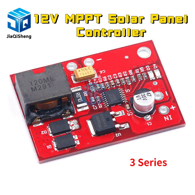 Controlador de Panel Solar MPPT de 12V, módulo de carga de plomo-ácido de 3 Series, Control Solar MPPT de alta calidad