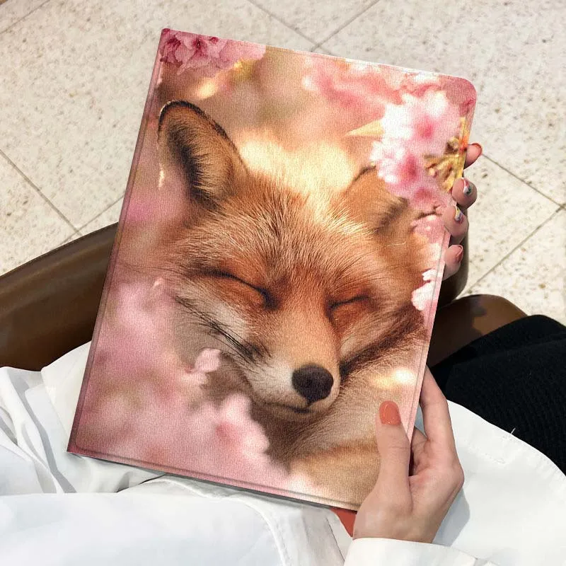 Funda con imagen de zorro y Animal bonito para Huawei Honor Tab Magic Pad GT 6 X9 X8A X8 V8 V7 9 8 2 3 13,3 10 Pro pulgadas - imagen 4