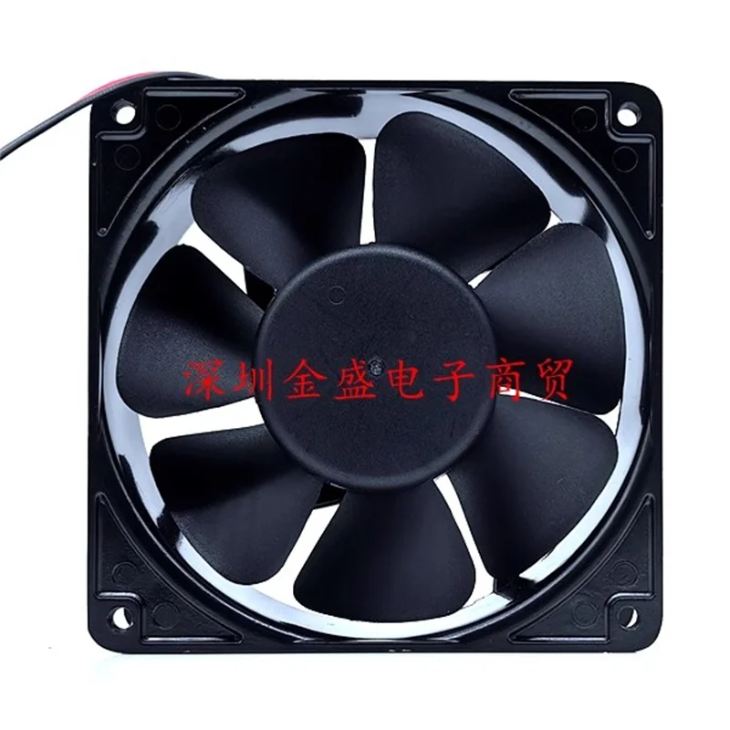 Ventilador axial con marco de aluminio, original, 24V, 0.60A, BP1203824M-03, 12CM, 12038 - imagen 2