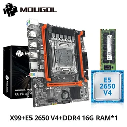 MOUGOL X99 Placa base para juegos con soporte M.2 NVMe
