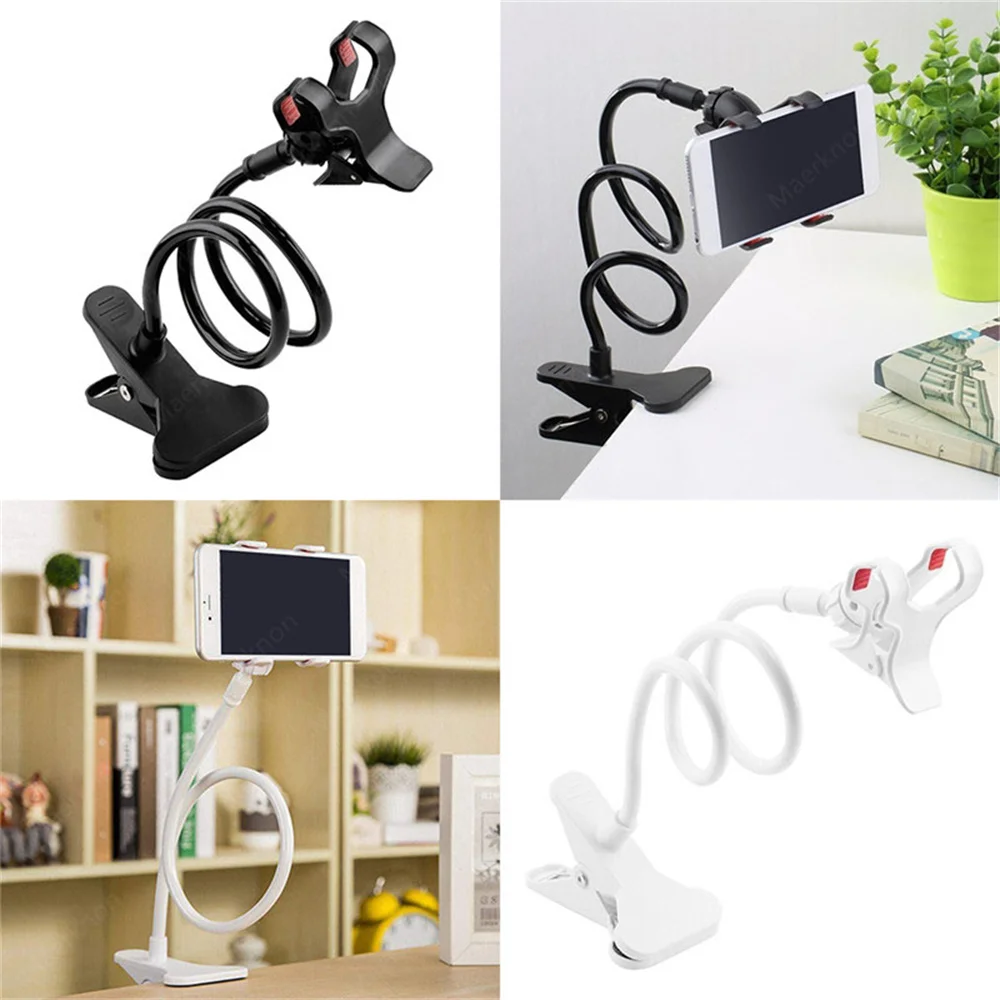 Soporte ajustable para teléfono móvil perezoso, Clip de brazo Flexible, soporte de escritorio para cama, soporte Universal para teléfono inteligente, soporte de montaje para todos los teléfonos - imagen 3