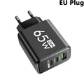 Black EU Plug