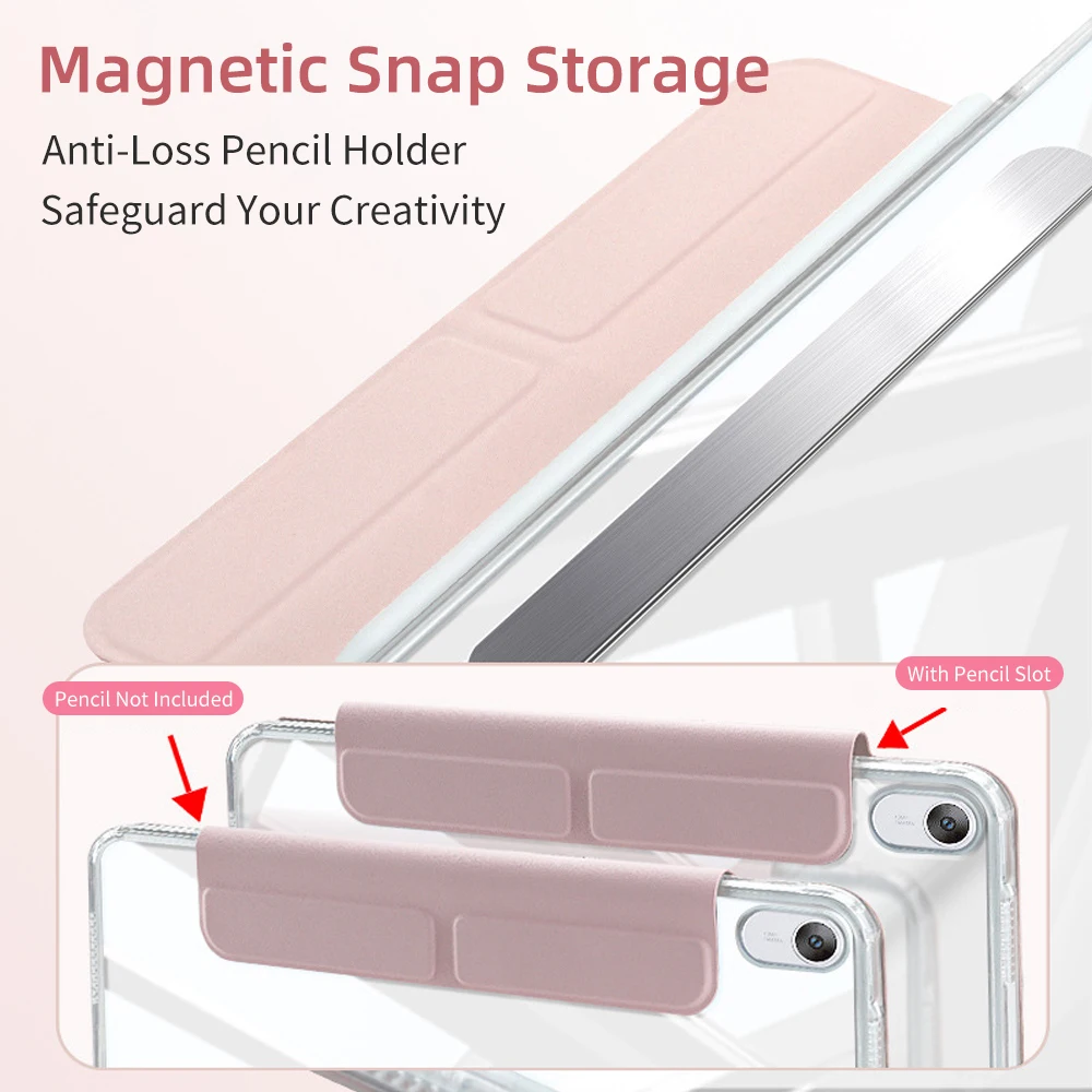 3+Y Case For iPad Air 6 11 2025 iPad Pro 11 12.9 13  Removable Magnetic Cover iPad 10.2 9th 9.7 6th 5th Air 1 2 3 4 5 10.9 Funda - imagen 2