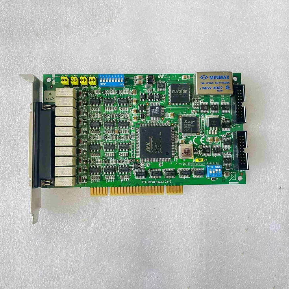 Para Advantech PCI-1727U Tarjeta de salida analógica de 12 vías de 14 bits Tarjeta de adquisición IO digital PCI-1727U-AE - imagen 2