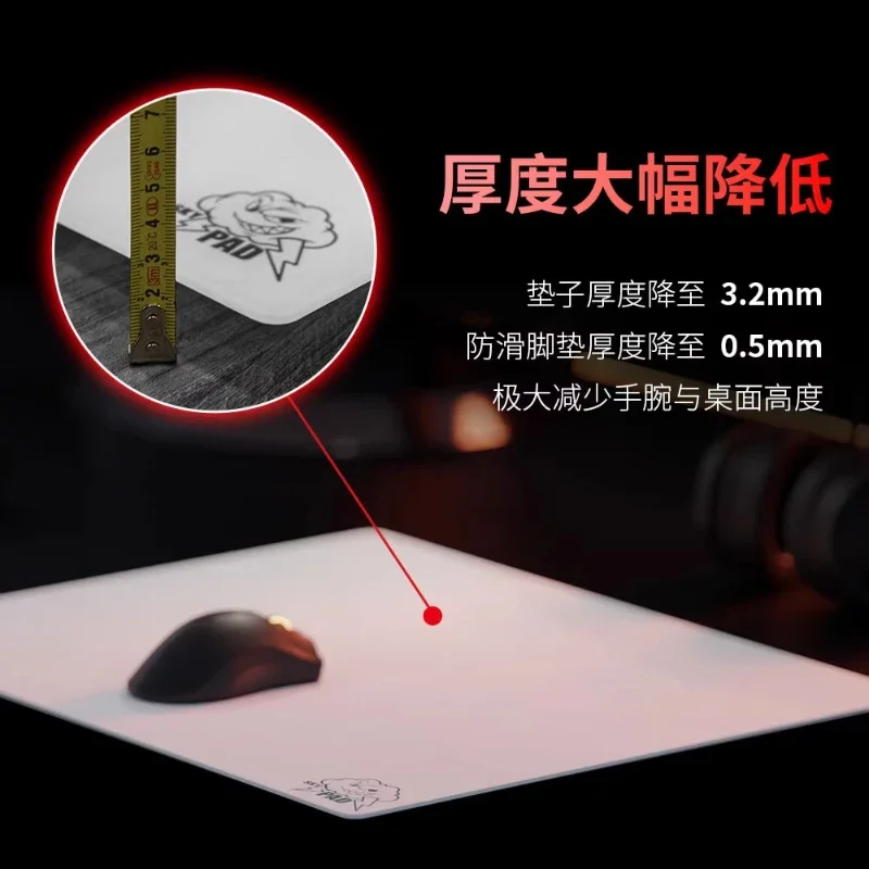 Alfombrilla de ratón para juegos Skypad 3,0 Cloud Glass, superficie lisa personalizada, mejora recubierta, alfombrilla de escritorio grande, accesorios para juegos FPS, versión de copia - imagen 5