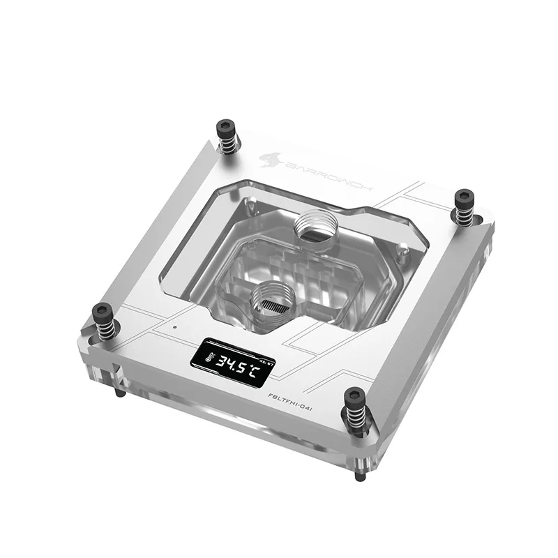 BARROWCH-enfriador de CPU por agua para Intel LGA1700,1200,115X,X99,X299, plataforma con pantalla de temperatura, FBLTFHI-04I - imagen 5