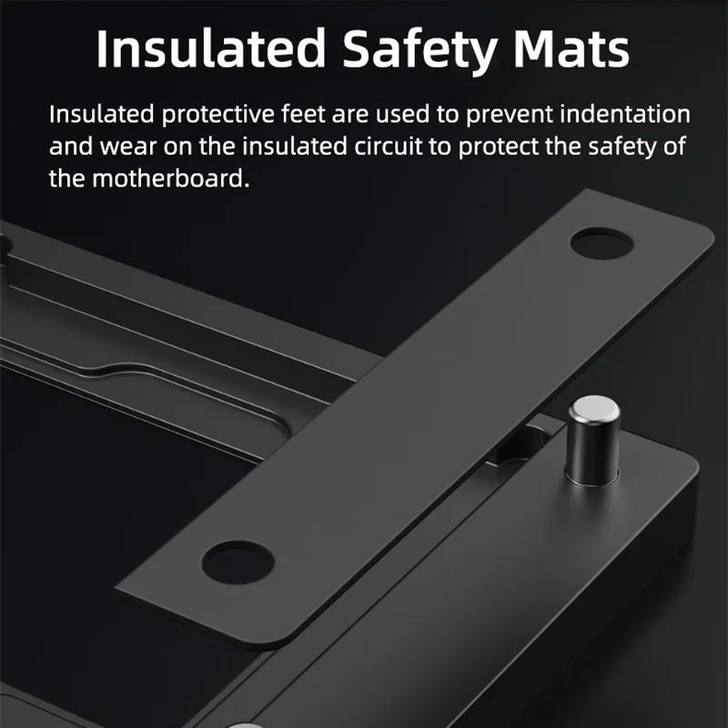 ID-COOLING ABF-1700 CPU hebilla antiflexión toda la aleación de aluminio viene con destornillador en forma de L esteras de seguridad aisladas para LGA1700 - imagen 5