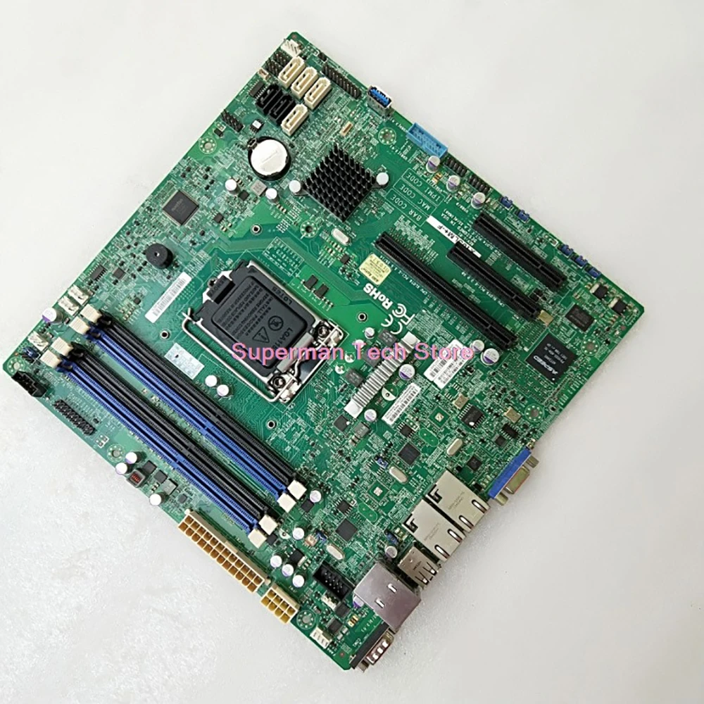 E3-1200 v3/v4 4.a/5a generación. Procesadores Core i7/i5/i3 LGA1150 DDR3 para placa base de servidor Supermicro X10SLM+-F - imagen 3