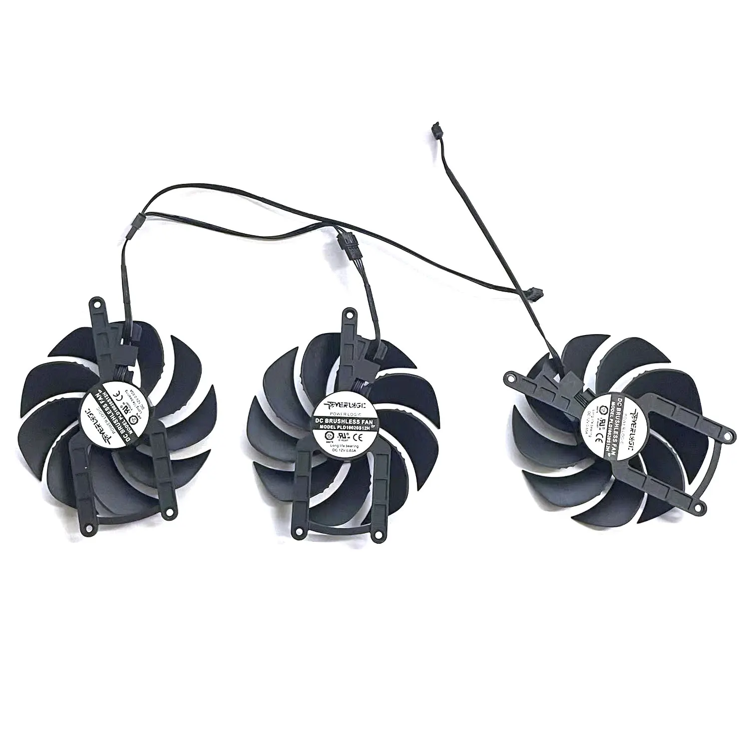 Ventilador de GPU para Gigabyte GeForce RTX4070 Ti AERO OC, tarjeta gráfica, nuevo, 4 pines, 95MM, 4 pines, DC 12V, 0.65A, PLD10020S12H, RTX4070 Ti - imagen 3