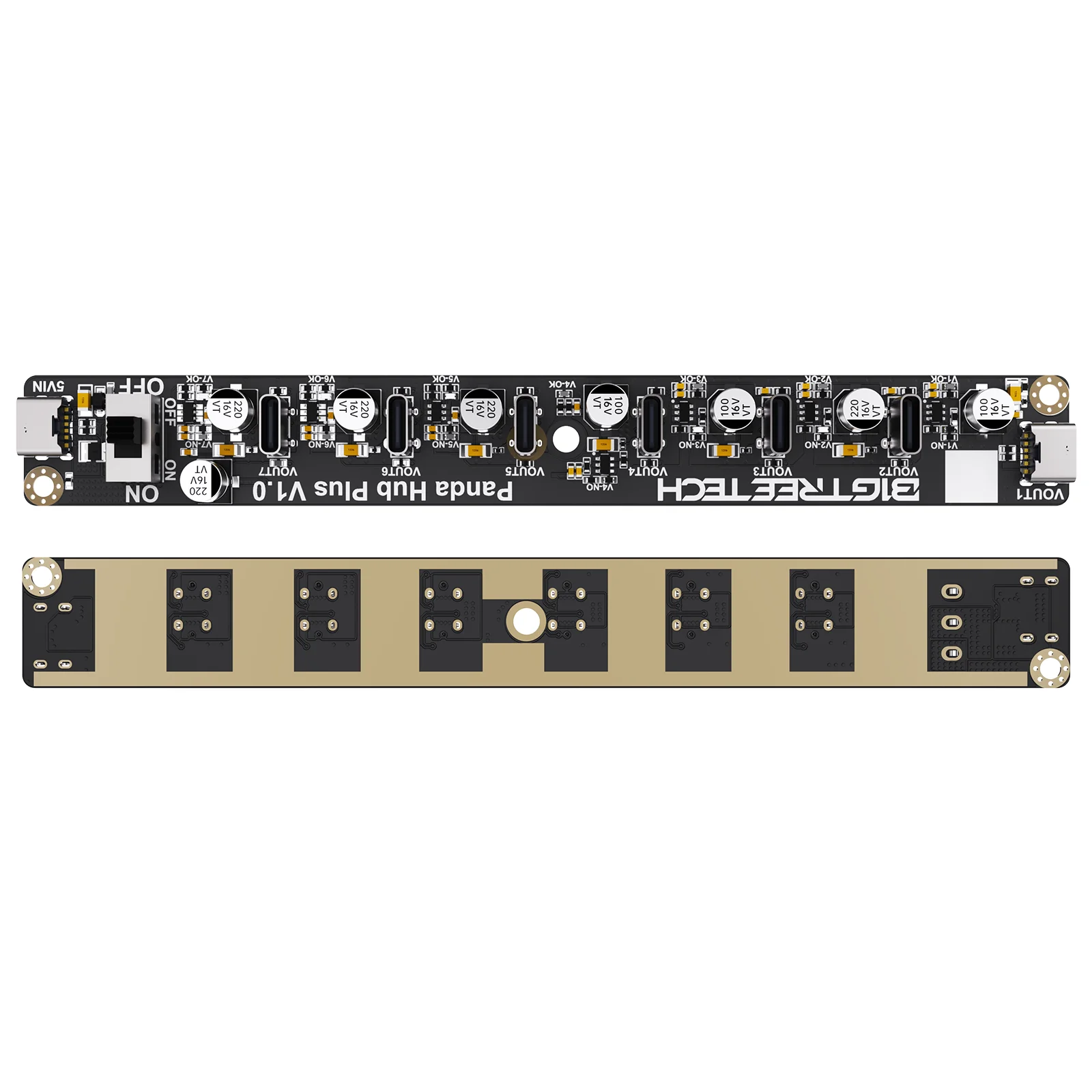 BIGTREETECH Panda Hub Plus control de potencia expertos en el poder en cámara para mini impresora 3D Bambulab P1P/P1S/P2S/X1C/X1E/A1/A1