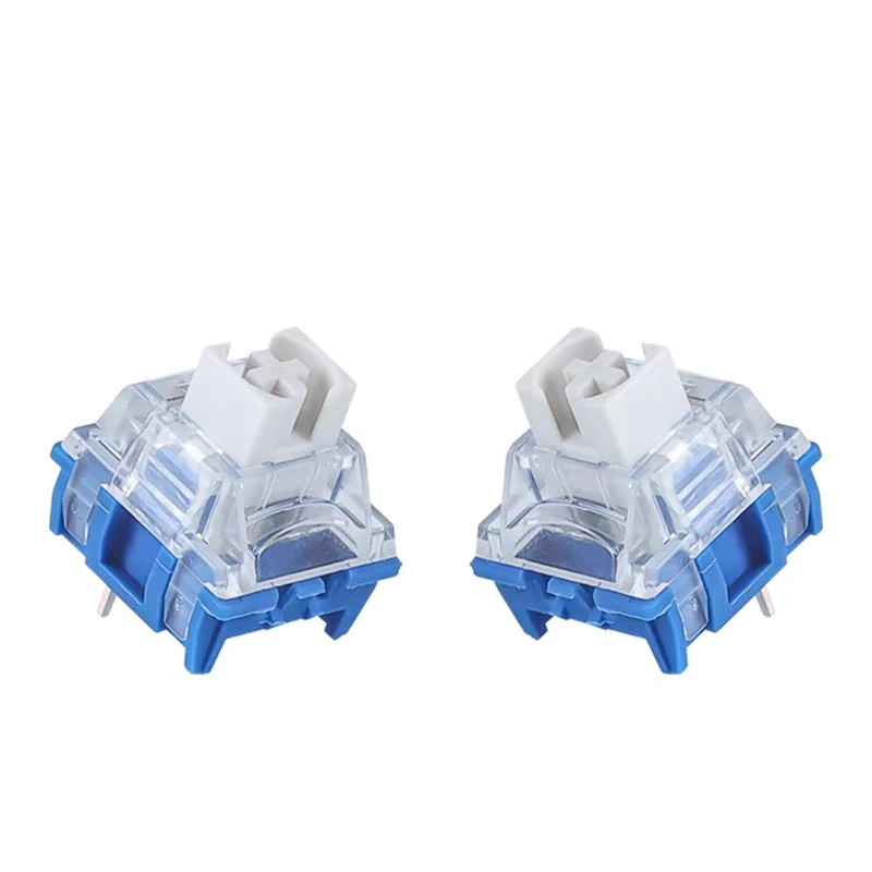 TTC Speed Silver V1 V2 interruptor lineal 45g 3 pines RGB SMD lubricado evitar accidentes clic doble resorte para interruptor de teclado mecánico - imagen 2