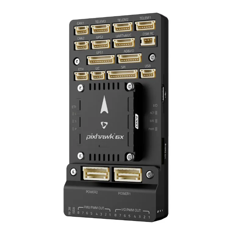 Placa de desarrollo PX4 del controlador de vuelo Holybro Pixhawk 6X de código abierto, para drones multirotor y de ala fija - imagen 5