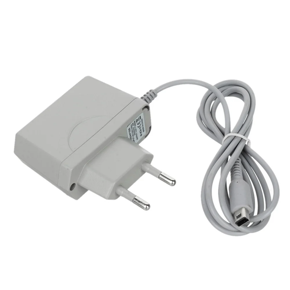 Cargador de fuente de alimentación con enchufe europeo, adaptador de CA para DSi, DSi, XL, 2DS, 3DS, XL, 100-240V, 50/60Hz
