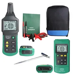 Probador de cables MS6818: localizador de tubos y cortocircuitos