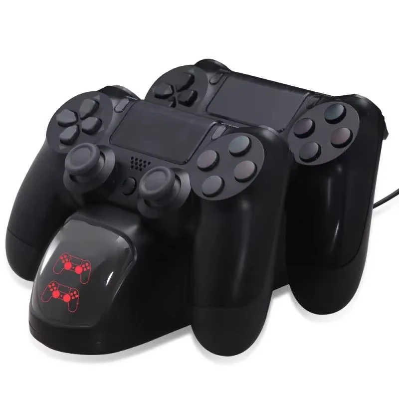 Cargador controlador de estación de carga DATA FROG PS4 para estación de acoplamiento Dual USB inalámbrica PS4 para PS4 - imagen 2
