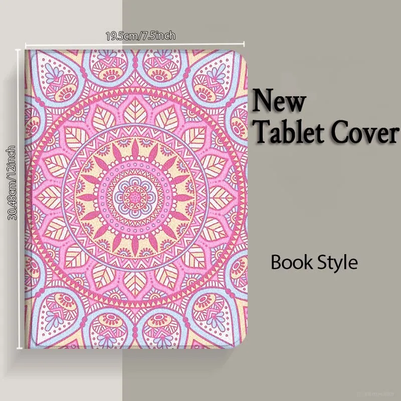 Cool Hot Mandala de lujo para Samsung Galaxy Tab S11 S10 S9 S8 S7 S6 A10.1 A9 A8 A7 10,1 Lite FE Plus pulgadas funda para tableta - imagen 5