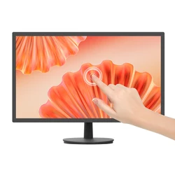 Monitor de pantalla táctil capacitiva de 21,5 pulgadas, pantalla Industrial con bisel de Panel plano, Monitor promocional de escritorio, 1920x1080