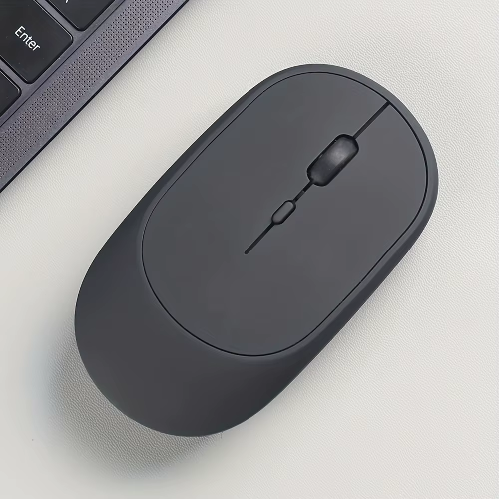 Ratón inalámbrico recargable para Gamer, modos duales, compatible con Bluetooth, USB de 2,4G, para portátil, tableta, PC, Macbook Mause