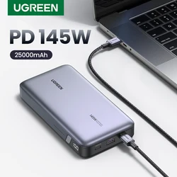 Banco de Energía UGREEN 25000mAh – 145W USB-C Carga Rápida para MacBook