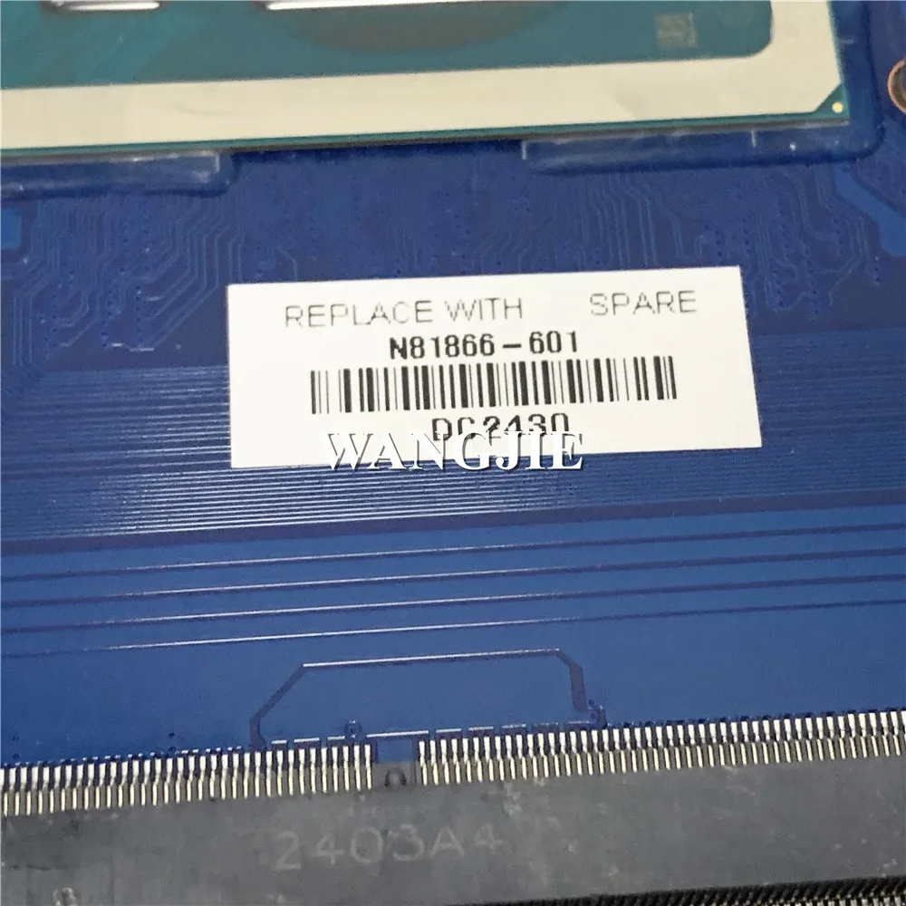 Para HP 15-dy 15-ef 15s-fq placa base de computadora portátil SRLFU i3-1215U DA0P5UMB8A0 N81866-601 N81866-001 100% en funcionamiento - imagen 4