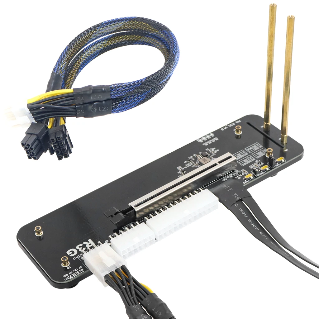 Tarjeta gráfica externa M.2 para NVMe PCIe 3,0 x4 Cable elevador para NUC ITX STX Laptop PC R43SG/R43SG-TU - imagen 3