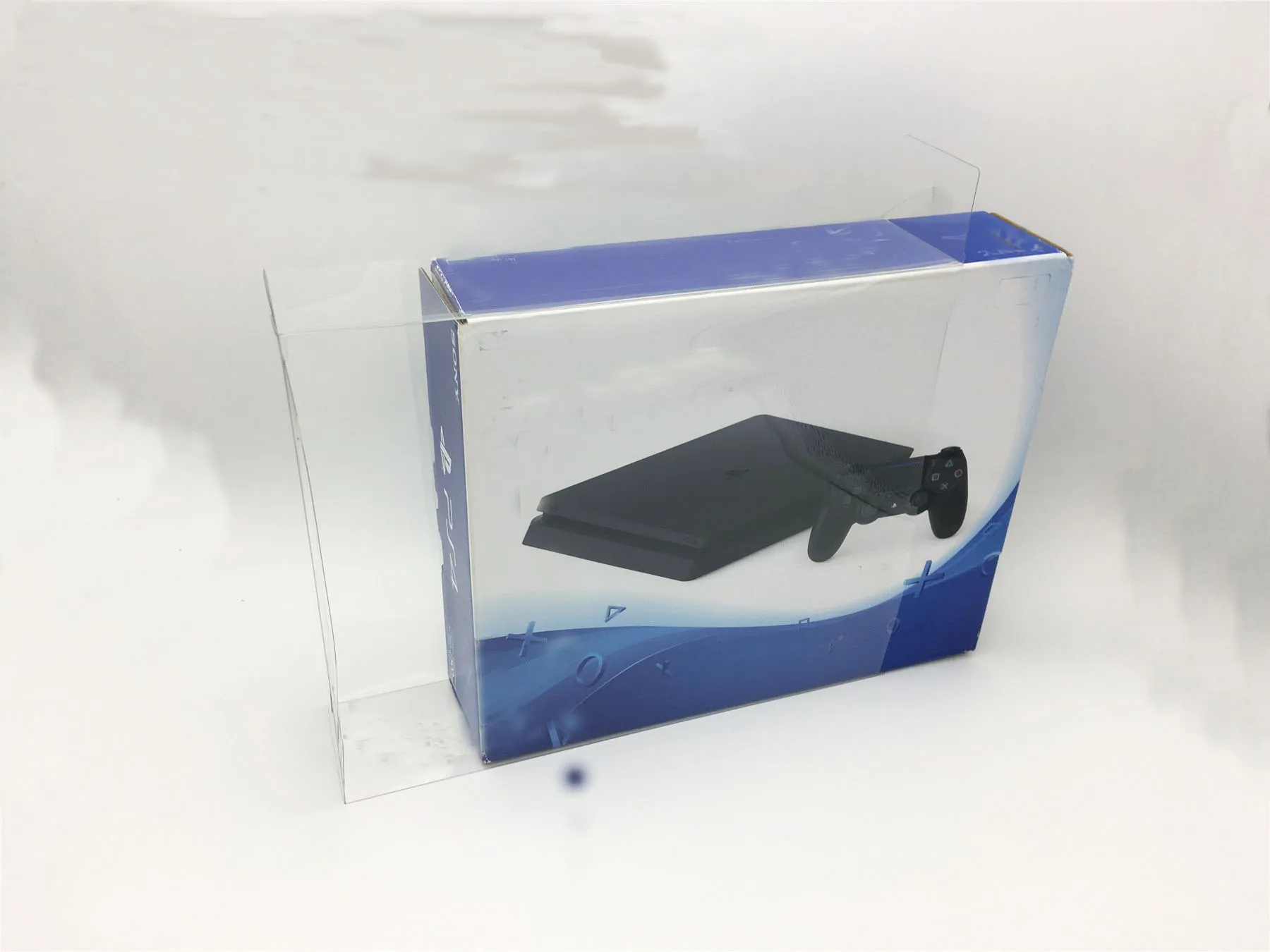 1 protector de caja para PS4 2000 estuche de exposición transparente caja de colección