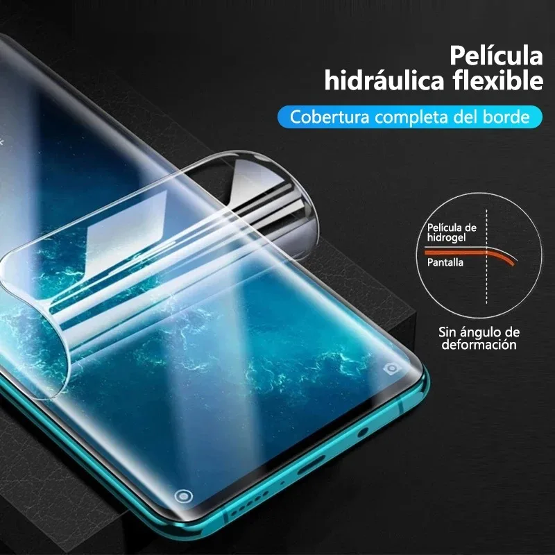 Película de hidrogel de 5 uds para Redmi Note 14 Pro 14 Pro + Plus Protector de pantalla de cubierta completa para Redmi Note 14S 13 Pro + Plus - imagen 3