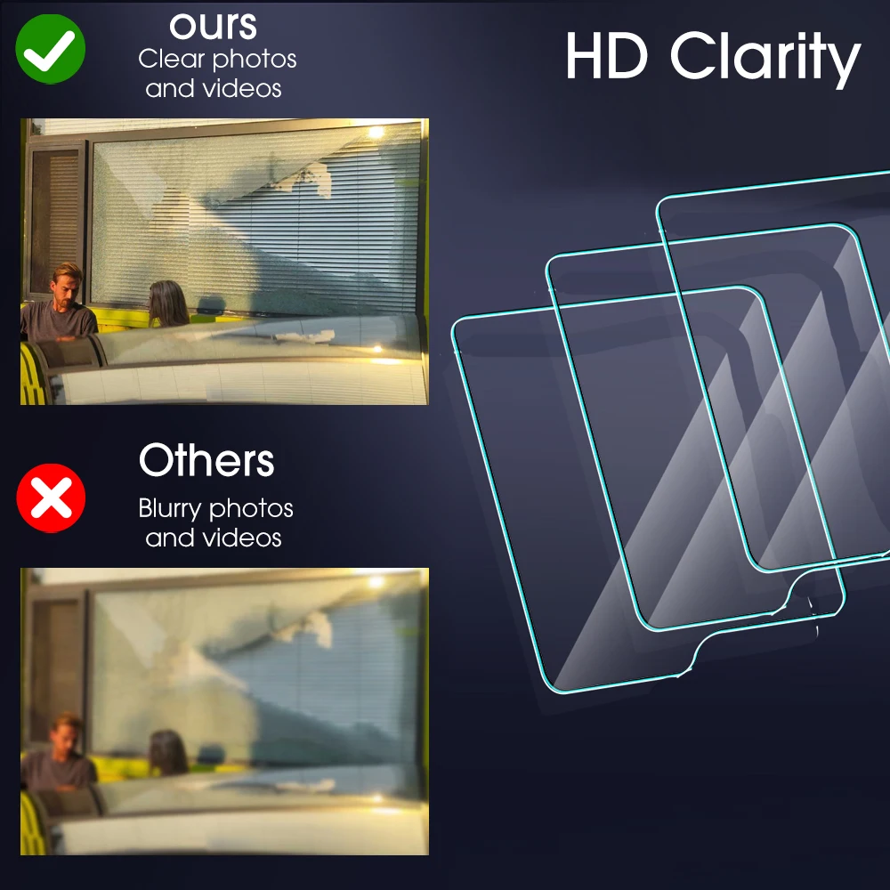 3 uds vidrio templado para Samsung Galaxy Z Flip 7 Flip7 FE 6 5 Protector de pantalla de teléfono Protector de vidrio frontal película resistente 10H transparente - imagen 4