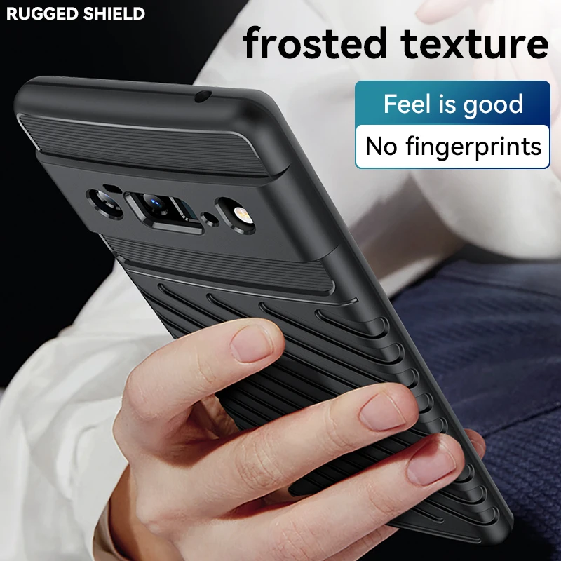 Funda de teléfono de silicona a prueba de golpes para Google Pixel 6/6 Pro, funda de lujo - imagen 4