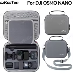 Bolsa de almacenamiento para DJI Osmo NANO, bolsa de protección de hombro para cámara deportiva, bolso de prevención de viaje portátil, caja de accesorios NANO ﻿ ﻿