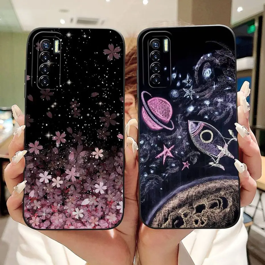 Nuevo diseño de moda para Tecno Camon 17 Pro 17P 17 lente funda protectora de teléfono para Tecno Camon17 Camon17P 17Pro fundas de silicona suave - imagen 3