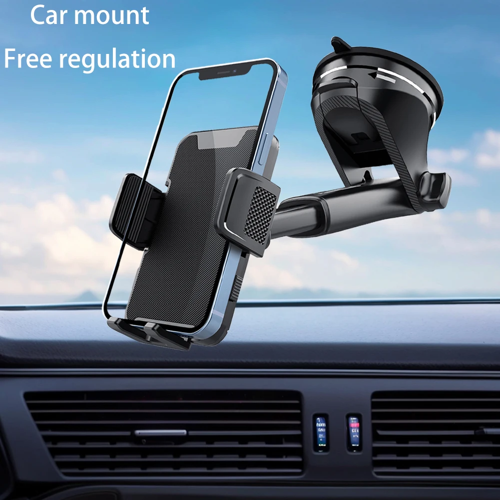Soporte para teléfono de coche Gravity Sucker 360 ° Soporte para teléfono móvil con tablero de rotación, soporte automático para teléfono inteligente para teléfonos móviles de 4,7-7,9 pulgadas - imagen 3