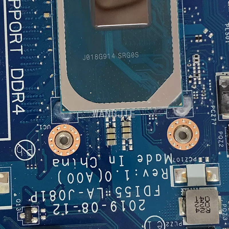 CN-004C38 004C38 para la placa base del ordenador portátil DELL Inspiron 3493 3593 5593 FDI55 LA-J081P 047MF0 01J5TX CN-052X6W CN-03DD3K DDR4 - imagen 2