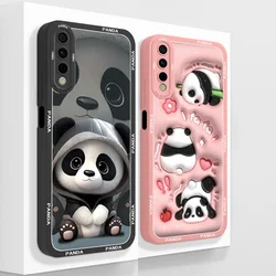 Funda Silicona Líquida Huawei Y9 Prime / Y9S / Y9A Diseño Panda
