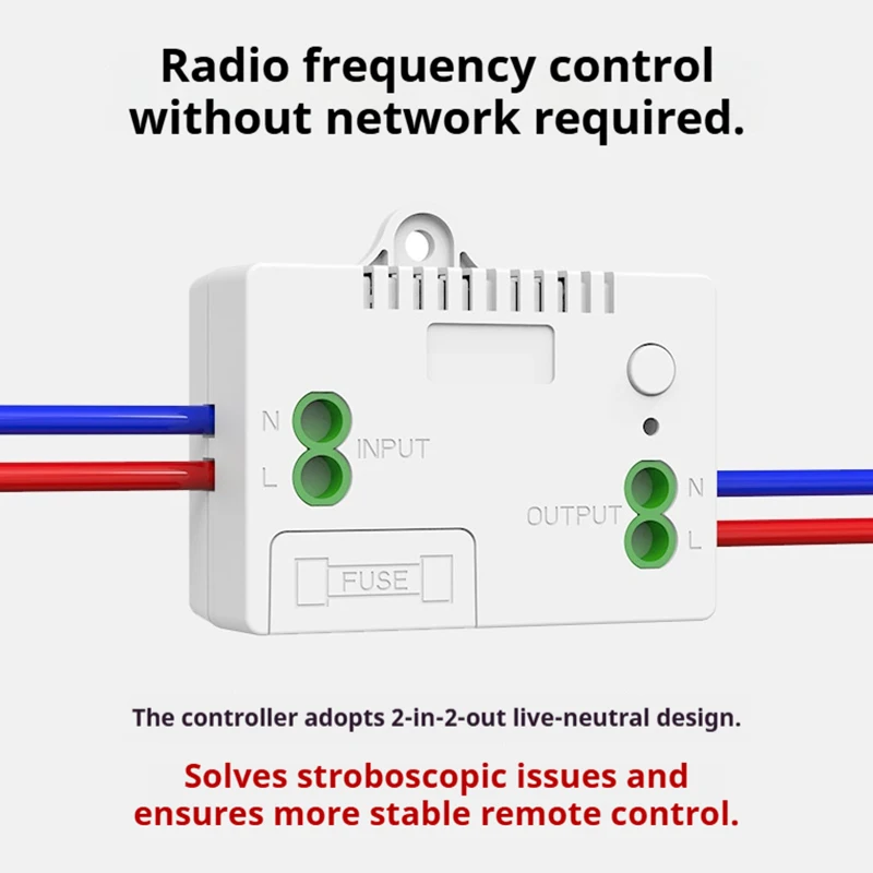 Interruptor inalámbrico RF433 autoalimentado, Control remoto, interruptor inteligente DIY, sin rewirable, 1/2 entradas, renovación de lámpara de pasta gratis - imagen 5