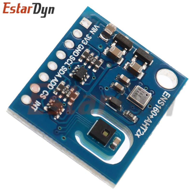 ENS160 + AHT21 dióxido de carbono CO2 eCO2 TVOC calidad del aire y Sensor de temperatura y humedad reemplazar CCS811 para Arduino - imagen 5