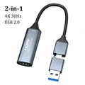 2-in-1 USB2.0 4K30Hz