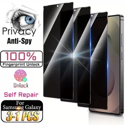 Samsung Galaxy Protector Pantalla Privacidad Película Autorreparable