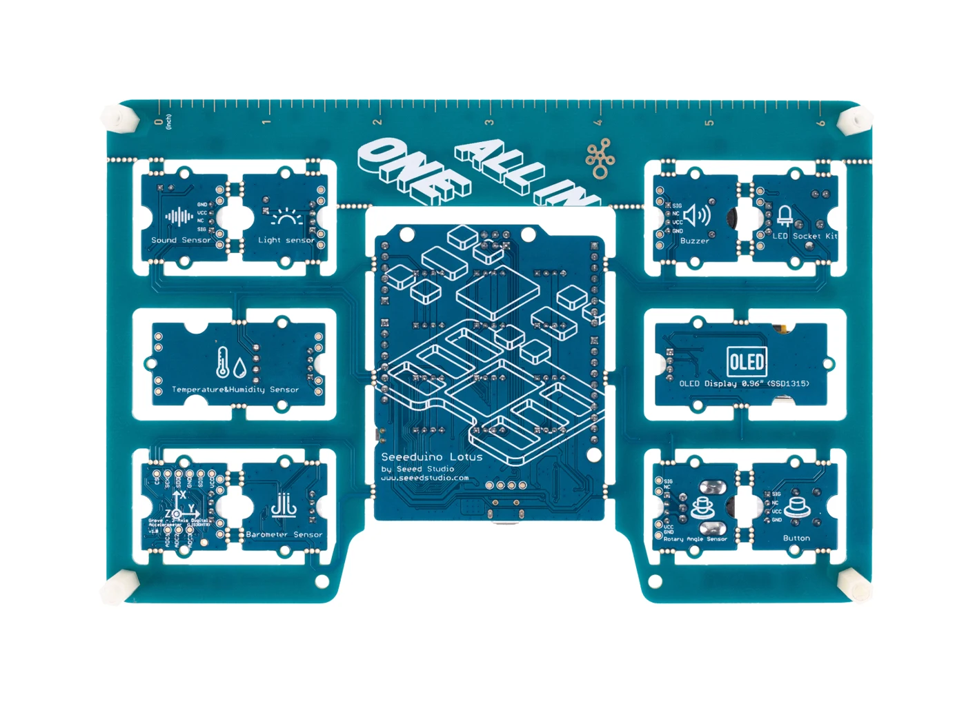 Kit principiante Grove para Arduino, placa compatible con Arduino UNO todo en uno con 10 sensores, 12 proyectos con curso gratuito, educación STEAM - imagen 4