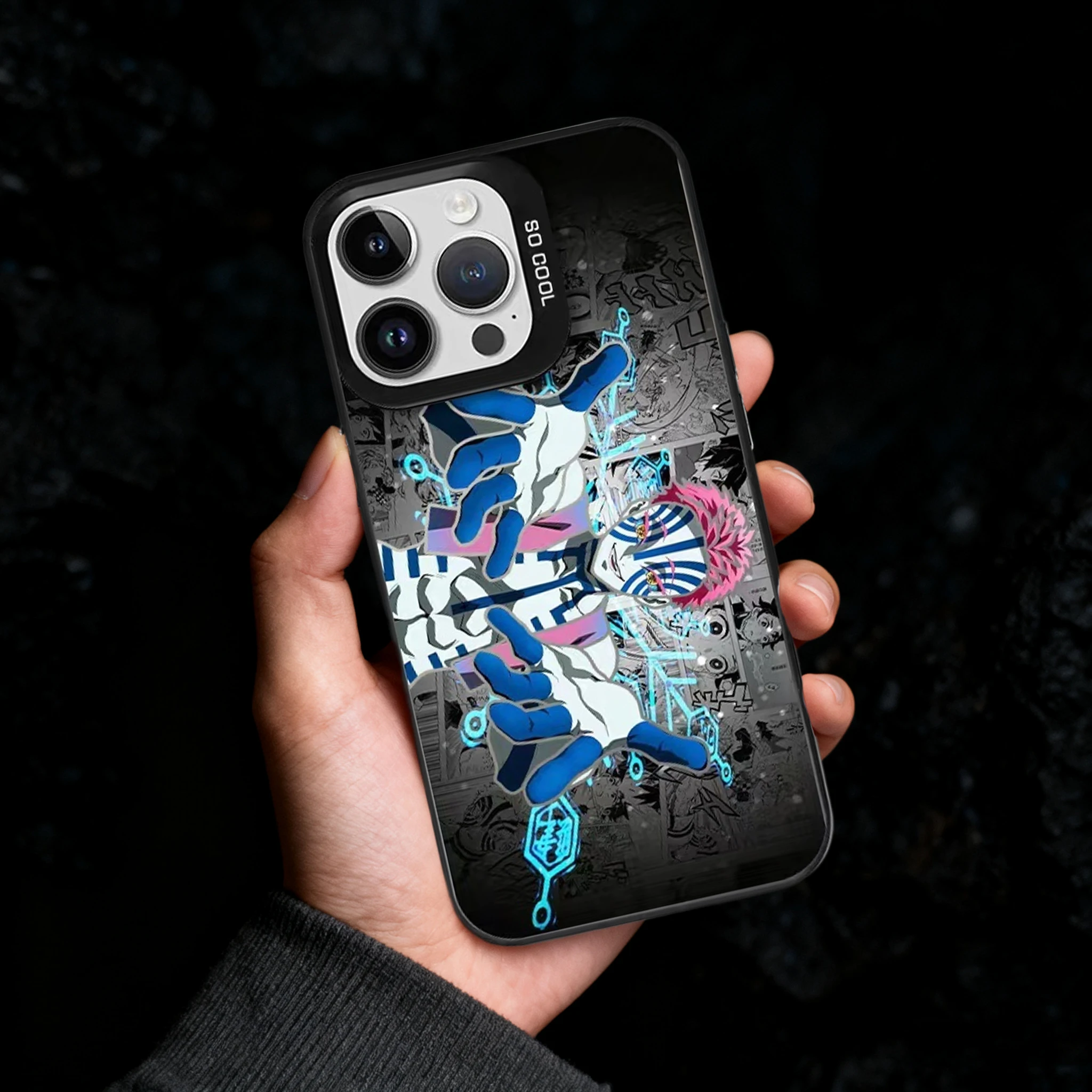 Funda de Anime cómic Akaza Demon Slayer para Samsung Galaxy S25 S24 S23 S22 Ultra S21 Plus S25 FE S24FE Note 20 Ultra 5G, mate - imagen 2