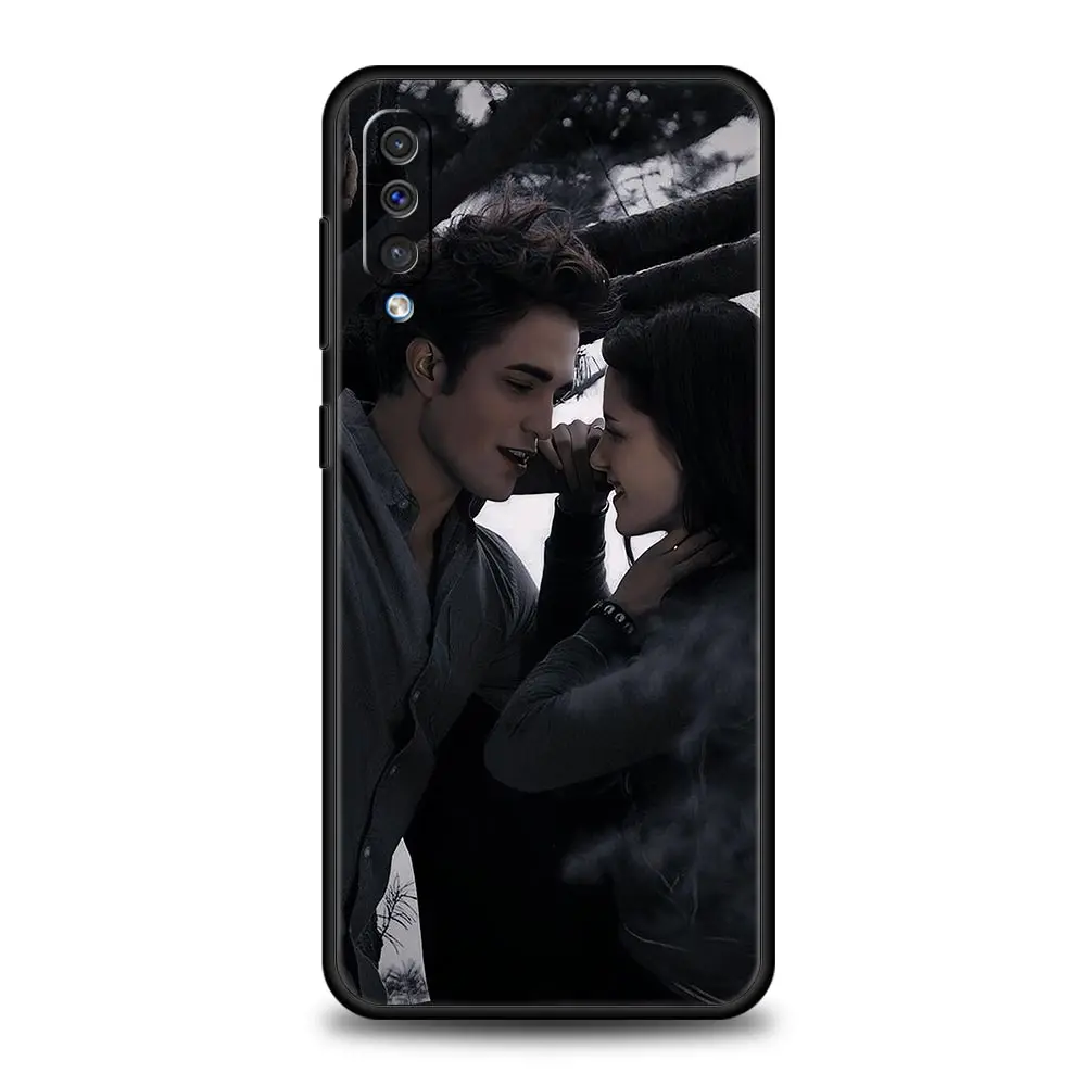 Funda de teléfono para Samsung A24, A12, A14, A32, A50, A70, A20E, A20S, A10S, A22, A30, A40, A34, A54, A42, A52, 5G, A02S, A04s, cubierta suave, Saga Crepúsculo - imagen 4