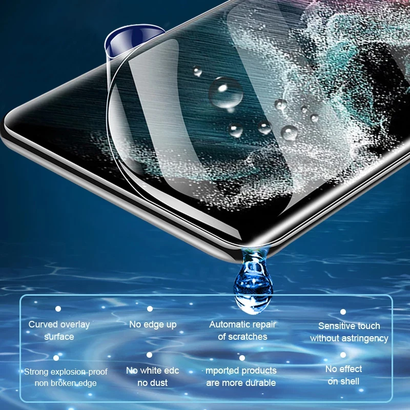 Película de hidrogel para Samsung Galaxy S25 S24 S23 S22 S21 S20 Plus Ultra Protector de pantalla Note 20 10 9 S10 S9 Lite FE S10E S20FE 5G - imagen 5