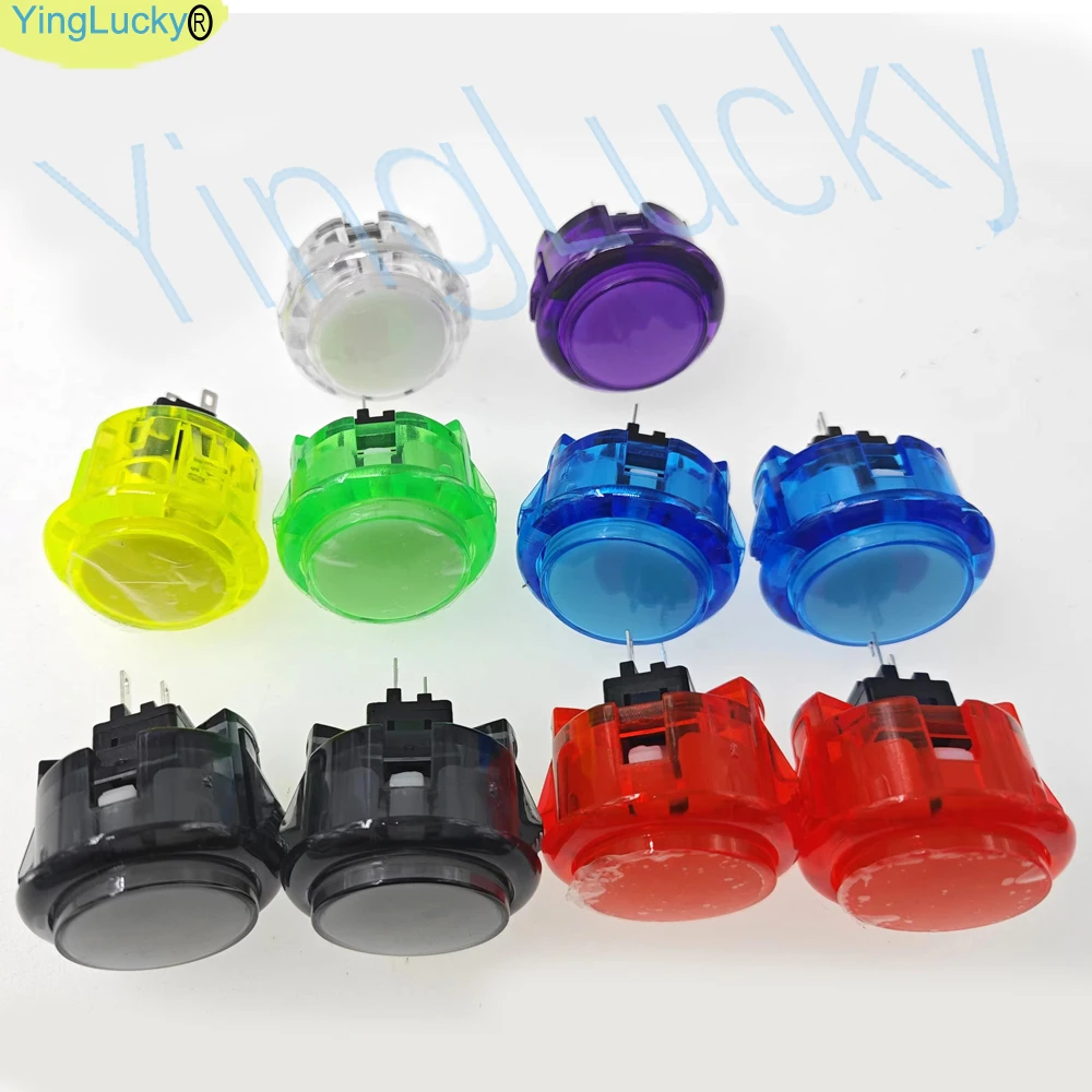 Kit de Arcade PARA 2 JUGADORES, copia de Joystick Sanwa, botón pulsador transparente, cero retraso, controlador de placa Usb, codificador, Pc, Raspberry Pi, Arcade Neo Geo - imagen 3