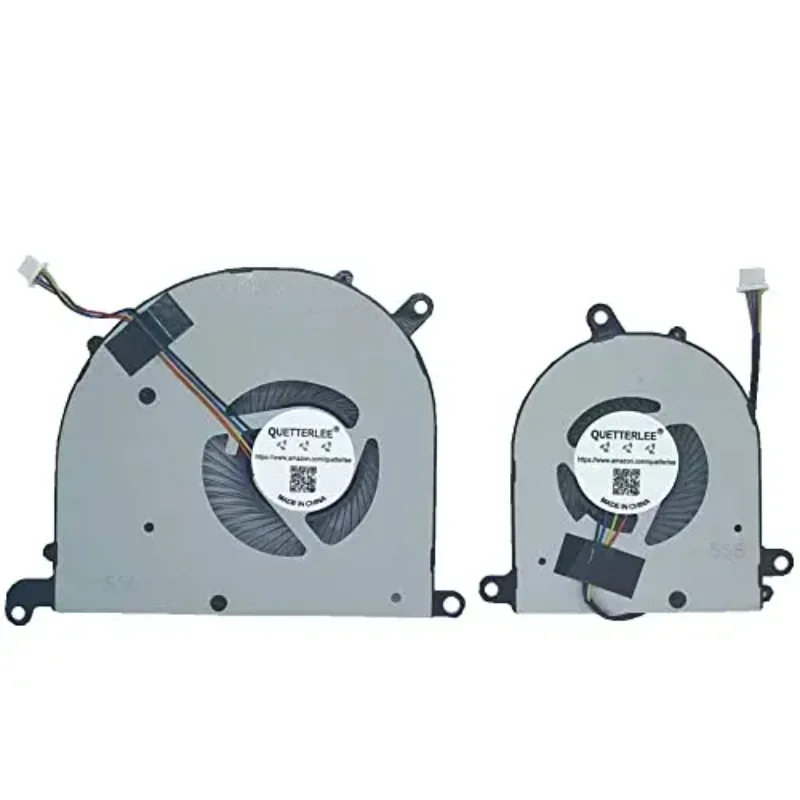 Reemplazo de nueva CPU de ordenador portátil + ventilador de refrigeración GPU para ventilador serie MSI Modern PS63 8RC PS63 8M MS-16S1 MS-16S2