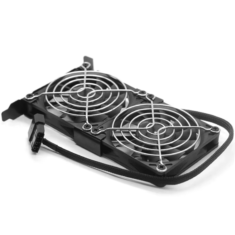 Ventilador Refrigeración GPU 80mm 12V Daulthree – Ultra Silencioso - imagen 3