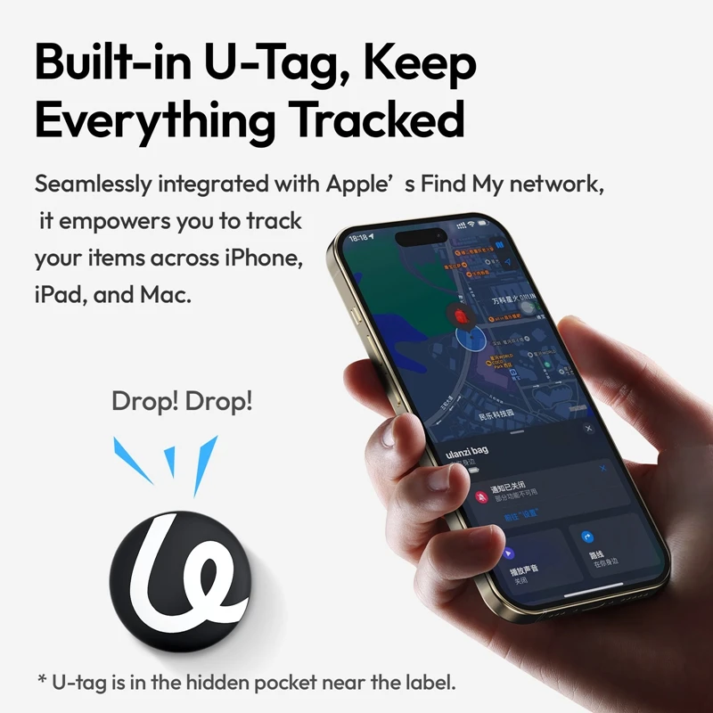  Ulanzi BP04 Mochila para cámara de carcasa dura Mochila de seguimiento Bolsa de viaje Mochila de gran capacidad 23-27L para actividades al aire libre - imagen 5