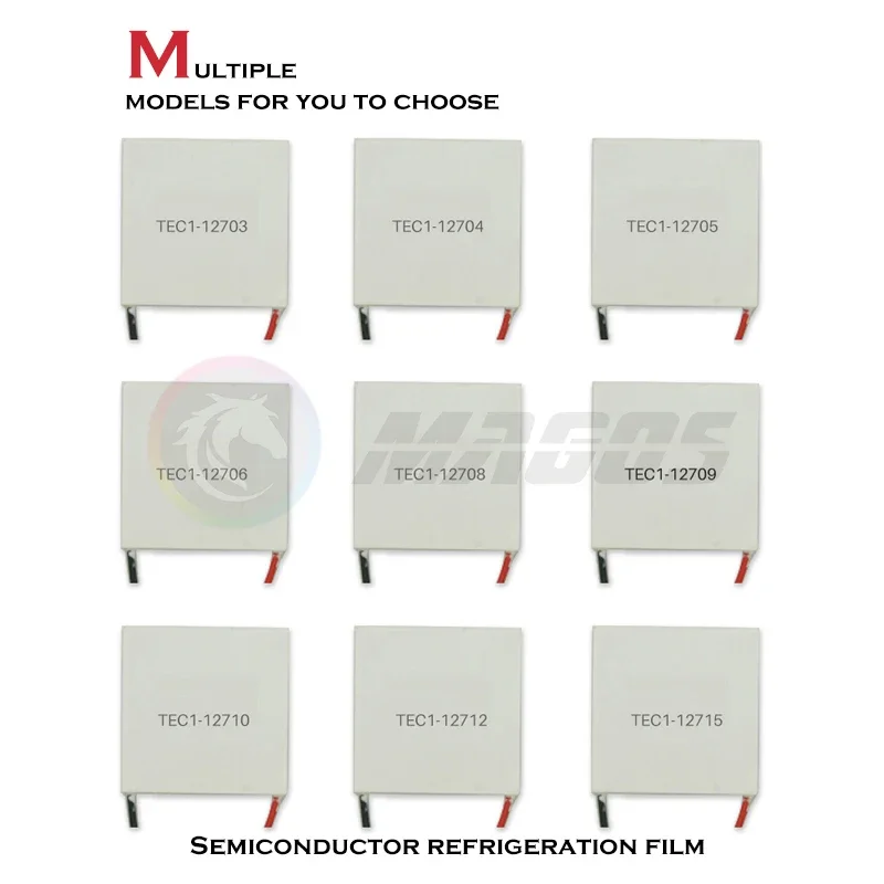 Enfriador termoeléctrico Peltier 40*40MM módulo para CPU y GPU bloque de agua disipador de calor de 4cm, TEC1-12705 12706 - imagen 3