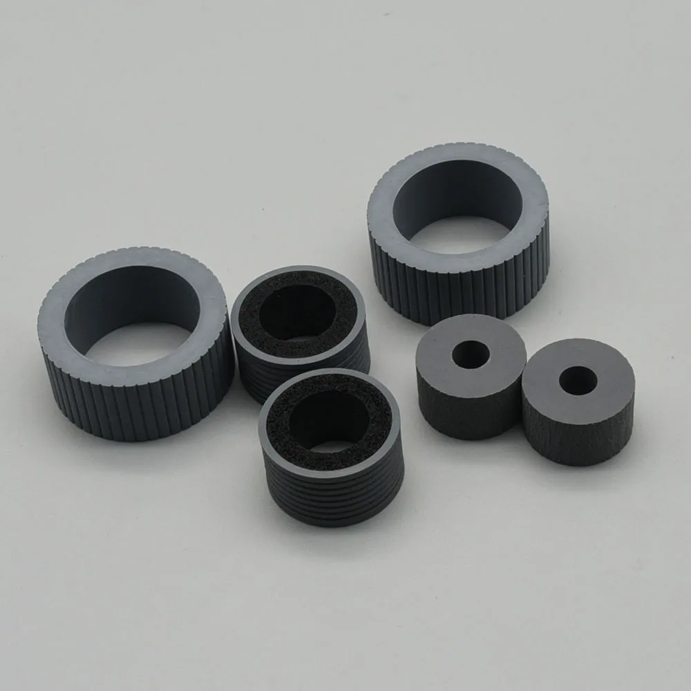 5 Juegos PA03740-K010 PA03740-K011 neumático de rodillo de selección de freno para Fujitsu fi-7600 fi-7700 fi-7700S / fi7600 fi7700 fi7700S - imagen 4