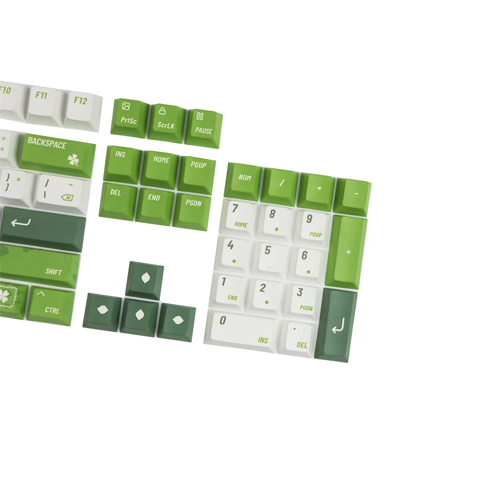 Tapa de teclado PBT Cherry Profile, 142 teclas, sublimación de tinte, Etymon irlandés, diseño Original, Teclado mecánico MX Switch - imagen 4